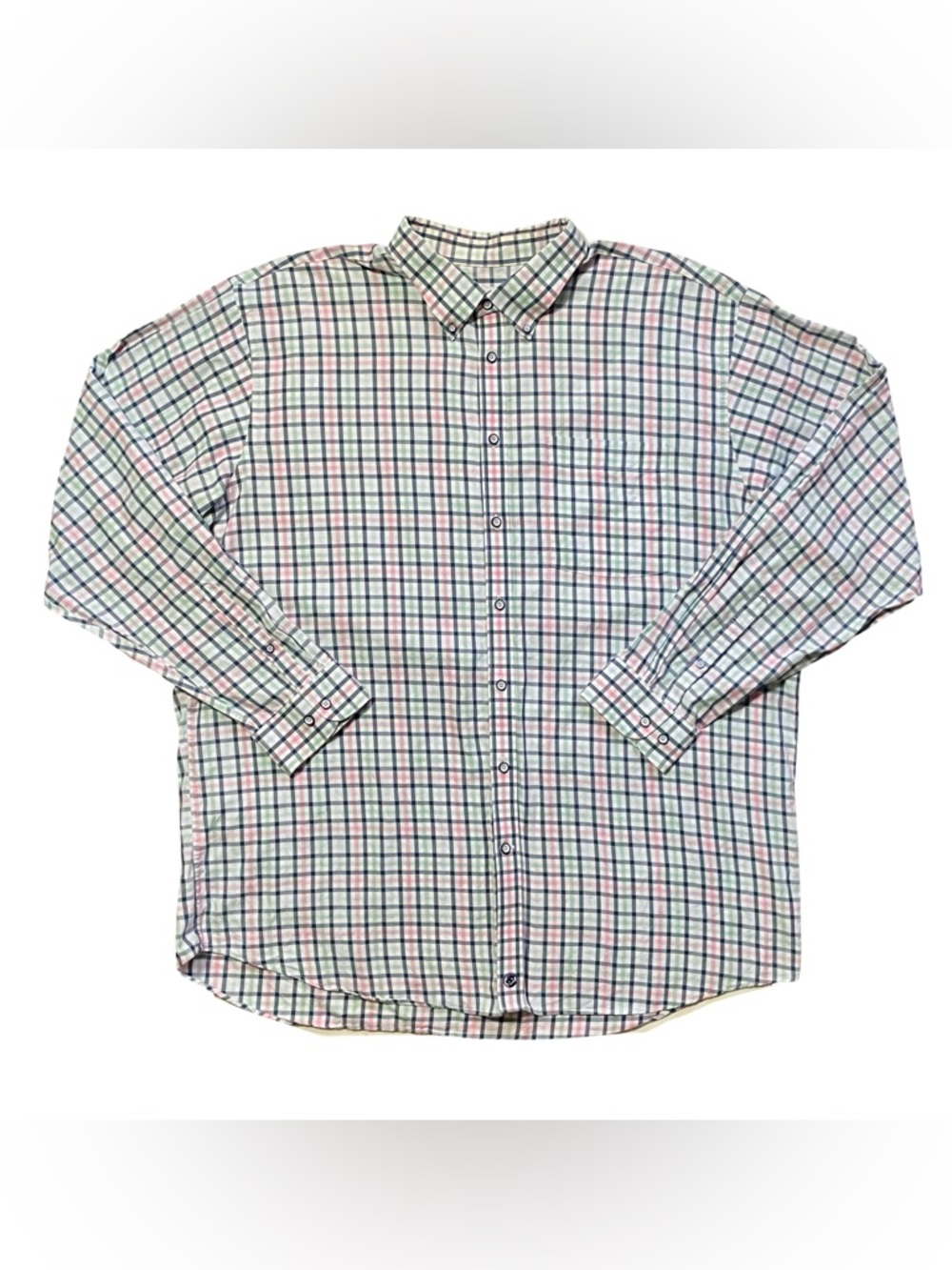 Southern Proper Plaid Men's Button Down Shirt Size 2XL